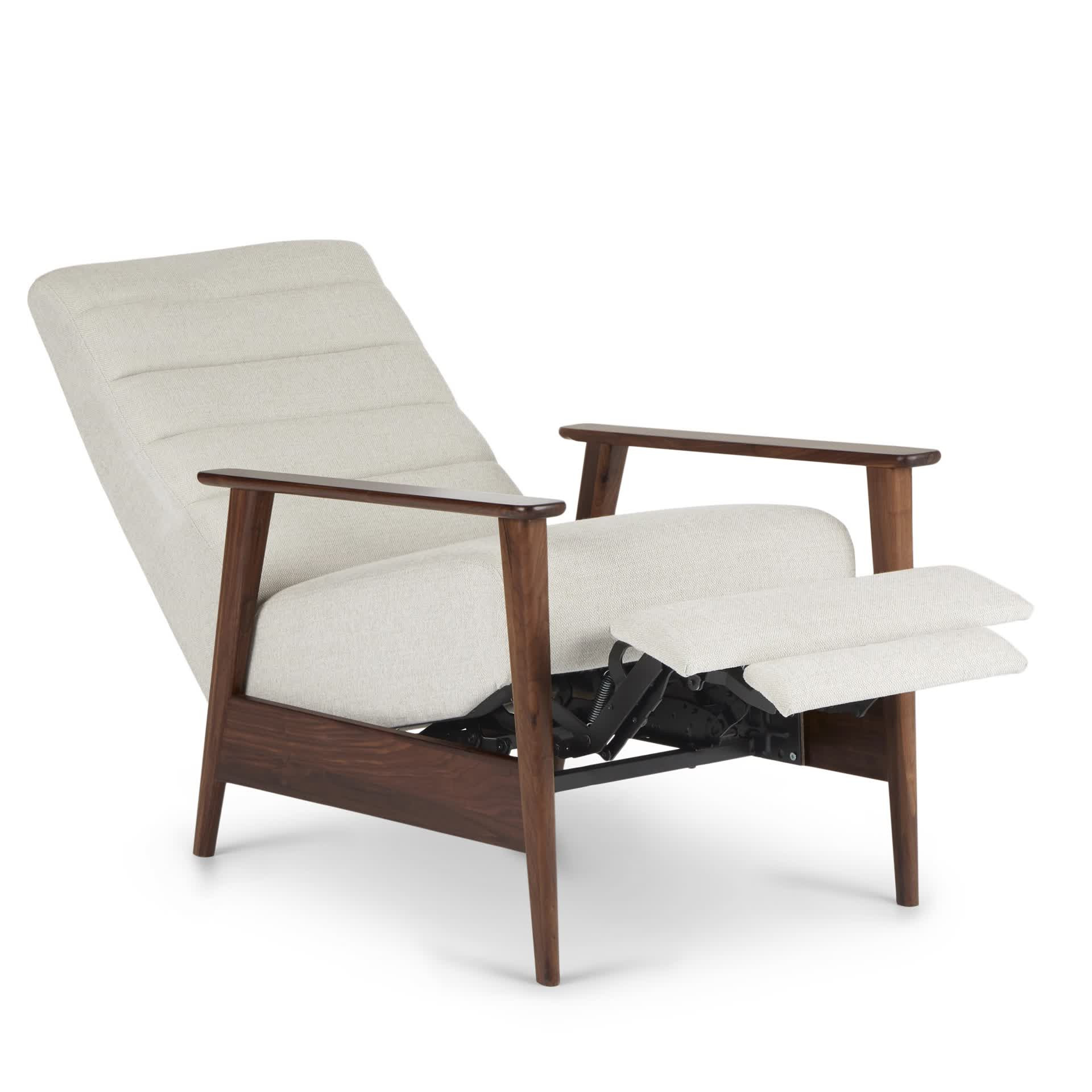 Ellow 28.5" Reclining Lounge Chair - Ashford Gray