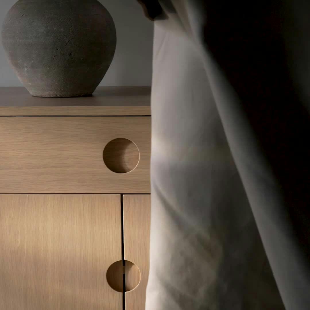 Adel 71" Sideboard - White Oak